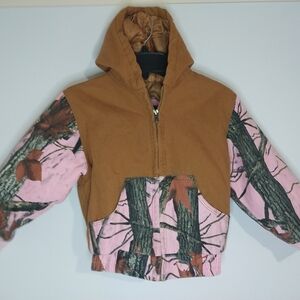 Kids Camouflage Hooded Jacket